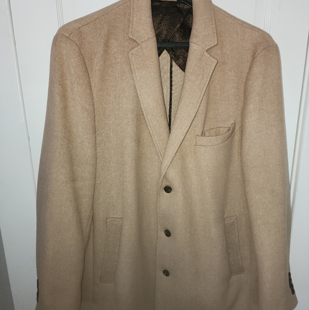 Men Classic Tan Coat
